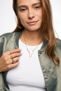 MY- Ketting met organische v-vorm