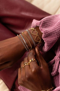 MY- Iconic armband met bolletjes