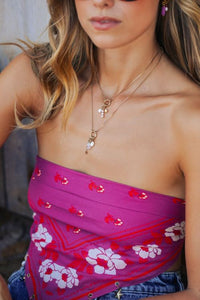 MY -  Sunrocks ketting met zon en natuurlijke parel