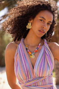 MY-Tropical kralen ketting met toekan