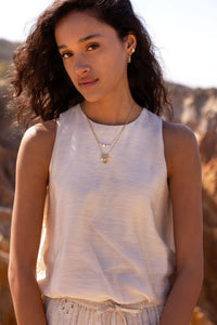 MY-Ketting met natuurlijke parels en kralen