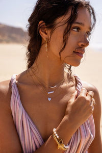 MY-Minimalistische ketting met zoetwaterparels