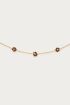 MY -  Sunrocks armband met bruine bloemen