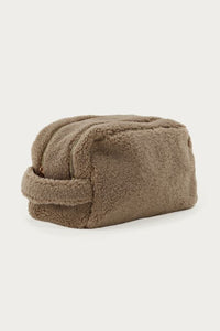 Taupe teddy toilettas