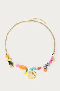 MY-Tropical kralen ketting met toekan