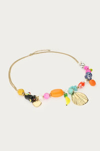 MY-Tropical kralen ketting met toekan
