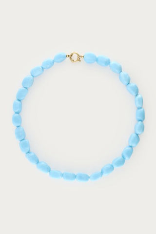 MY - Tropical blauwe kralen ketting
