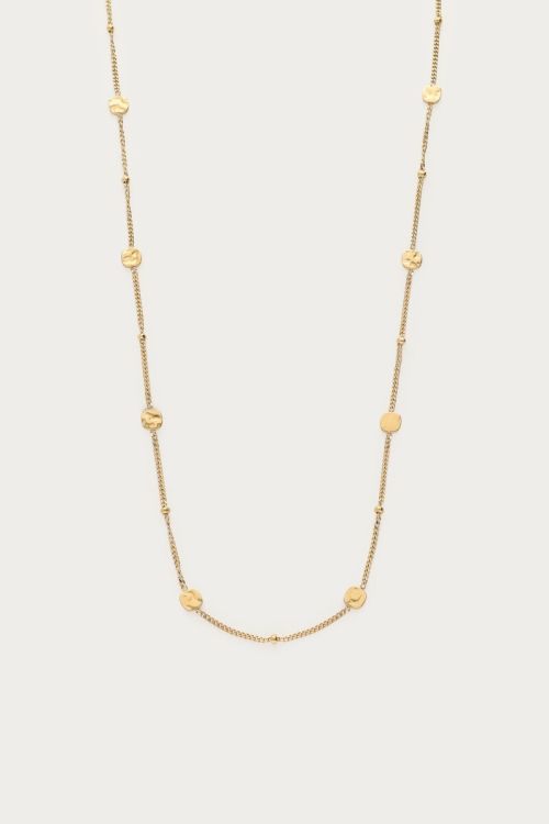 MY - Vintage ketting met dots en munten