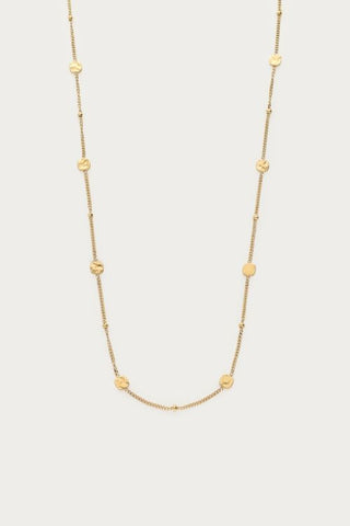 MY - Vintage ketting met dots en munten