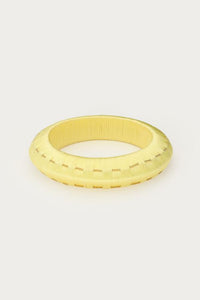 MY - Gele bangle van garen