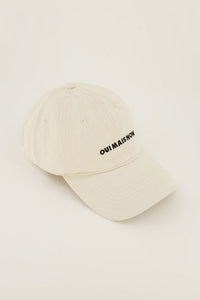Cap QUI MAIS NON - White